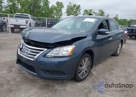2015 Nissan Sentra Sl из США, поврежденный, VIN 3N1AB7AP0FY345100